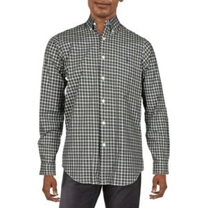 Ralph Lauren Men's Vintage 80's Plaid Button Down Size Medium